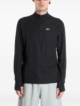 Nike half-zip long-sleeve T-shirt - Black