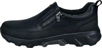 Bugatti zwarte casual gesloten vrijetijdsschoenen - Heren - Sneakers - Zwart - 44 EU - Schoenen