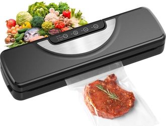 Elle Selladora Al Vac&iacute;o 5 En 1: Modos Para Alimentos Secos Y H&uacute;medos, Conservaci&oacute;n Prolongada De Alimentos Y Cortador De Bolsas De Vac&iacute;o Integrado