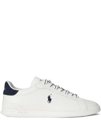 Polo Ralph Lauren Sneakers in pelle - Bianco
