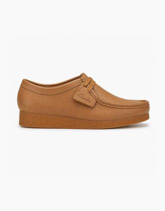 Clarks Mens Clarks Originals Wallabee Evo Leather Shoes Tan - Brown - Size: 11