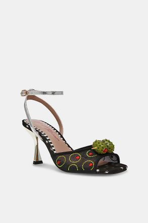Betsey Johnson Martini Strappy Heeled Sandals