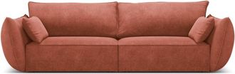 BLOOMINGLOFT 3-Sitzer Designsofa Vanda - Chenille-Bezug