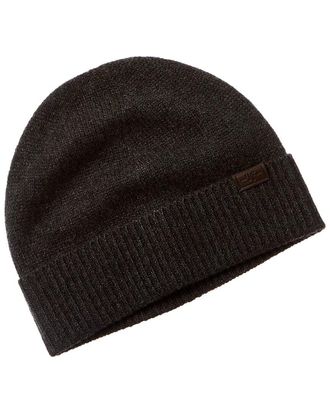 Hickey Freeman Rib Cuff Jersey Cashmere Beanie