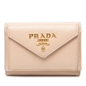 Prada Pre-owned Prada Vitello Move Trifold Wallet Ladies D9U5Z4L49CNJK087