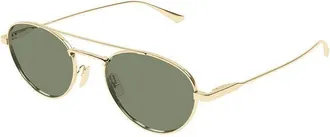 Saint Laurent Unisex Sunglasses Metallic Metal Eyewear