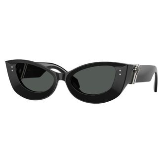 Versace Cat Eye Zonnebril - Dames - Accessoires - Zwart - Maat: 52 MM
