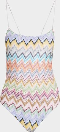Missoni Zigzag One-Piece Swimsuit