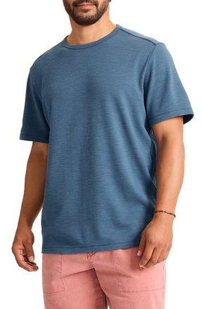 Tommy Bahama Sand Wave Cotton Blend T-Shirt in Blue Note at Nordstrom, Size X-Large