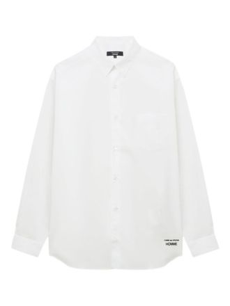Comme Des Gar&ccedil;ons White Cotton Shirt