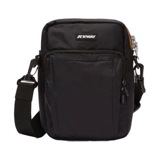 K-Way Erloy Messenger Bag - - Bags - Uomo - Nero - ONE SIZE