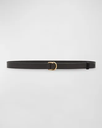 IL BISONTE Reversible Calf Leather Belt