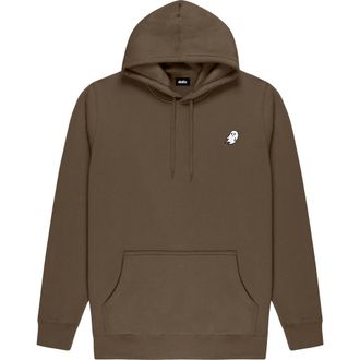 Dalix Ghost Midweight Fleece Classic Hooded Sweatshirt in Walnut at Nordstrom, Size Xx-Large
