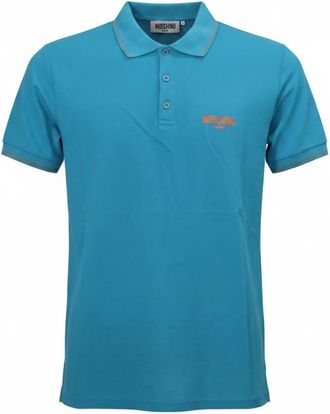 Moschino Uomo, Top, Blu, M, new