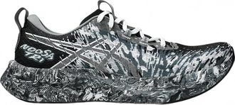 Asics Mens Noosa Tri 16 Running Shoes In Black/white