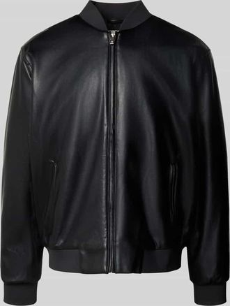 Calvin Klein Jeans Bomberjacke mit Stehkragen in Black, Größe XXL