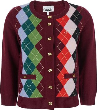 Ganni Mujer, Jerseys, Multicolor, Talla: M