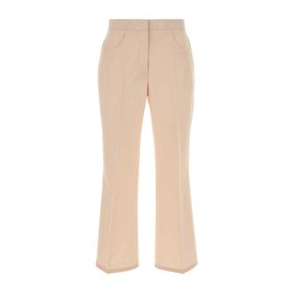 Jil Sander Cropped Trousers, female, Beige, Size: XS Cropped Trousers