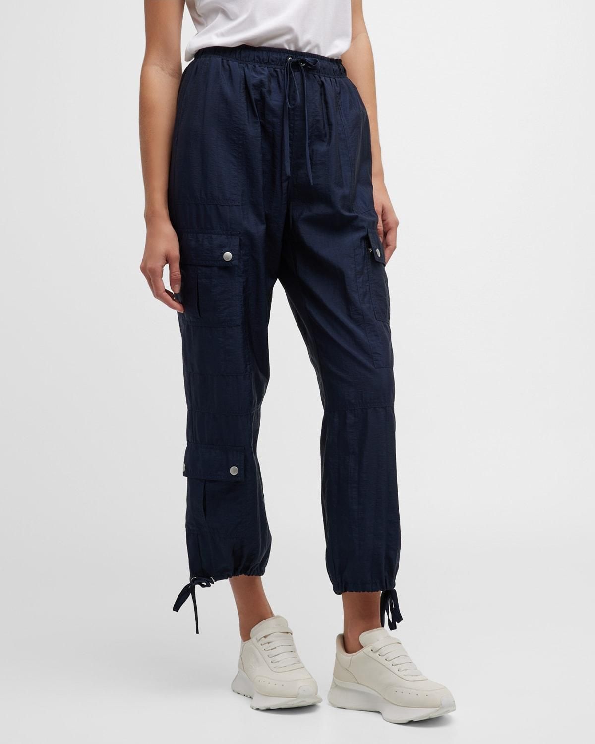 パンツ BRUNELLO CUCINELLI WIDE SMART COTTON DENIM EFFECT TROUSERS Brunello Cucinelli Brunello Cucinelli Wide Smart Cotton