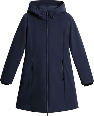 Woolrich Down Coats, female, Blue, Size: XL Firth Down Parka