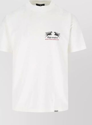 Represent cotton graphic logo-print t-shirt