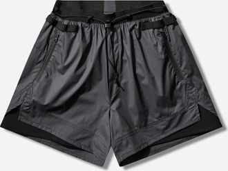 GR10K Men s Popelin Trail Shorts Charcoal