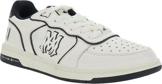 Amiri Mens Sneakers Newport White Leather Low Top Trainers