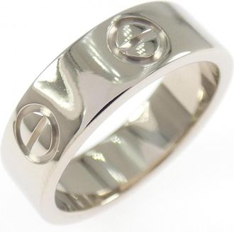 Cartier Love White Gold White Gold (18K) Band Ring (Pre-Owned)