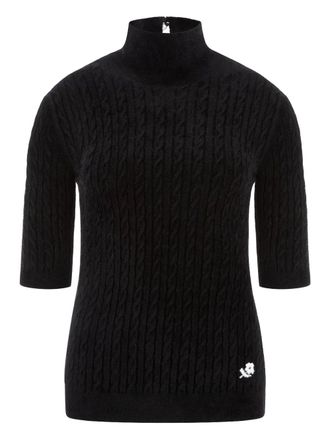 Bernadette Noa cable-knit sweater - Black