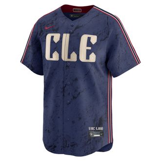Nike Cleveland Guardians City Connect Nike Mens Dri-FIT ADV MLB Limited Jersey in Blue | LM2507YGGUA-1U2