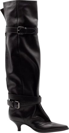 Elena Iachi Stivale al Ginocchio - - Shoes - Donna - Nero - 38 EU