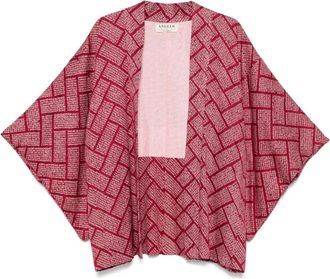 A.N.G.E.L.O. Vintage Cult Giacca con stampa Pre-owned anni 80 - Rosso