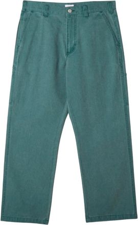 Obey Big Timer Carpenter Pant - Heren - Regular Fit Jeans - Groen - W32 - Katoen - Jeans
