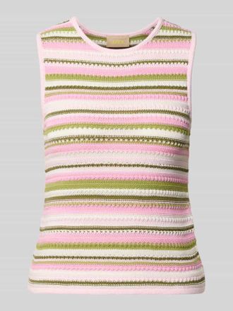 Jack & Jones Stricktop mit Rundhalsausschnitt Modell RORY in Rosa, Gr&ouml;&szlig;e XL