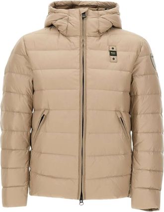 Blauer Piumino a righe con cappuccio - Toni neutri