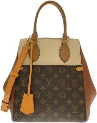 Louis Vuitton Pre-owned Monogram Fold Tote Bag - Dames - Vintage Handtas - Veelkleurig - ONE Size - Leer - Vintage
