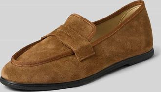 Espadrij Loafers aus Leder Modell LOAFER CLASSIC VELOUR in Cognac, Gr&ouml;&szlig;e 36