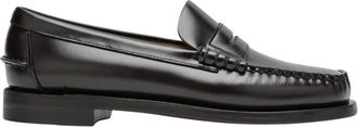 Sebago Heren, Schoenen, Zwart, Maat: 41 1/2 EU Leer