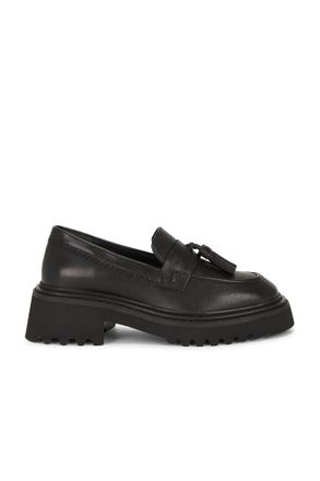 Free People Womens Dahlia Brogue Loafer In Black