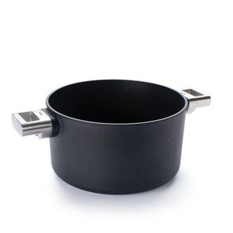 Woll Ecologic Pro Nonstick Stock Pot 9.5-Inch, 4.75 Quart in Black at Nordstrom