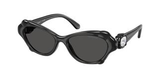 Swarovski SK6050 108787 Womens Sunglasses Grey Size 52