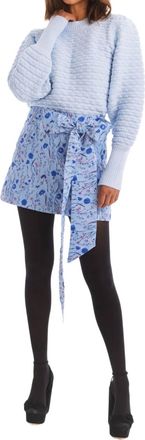 Allison New York Solid Adelle Sweater In Sky Blue