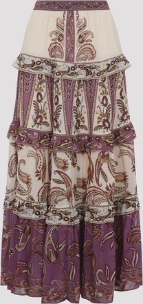 Farm Rio Delicate Ainika Long Skirt