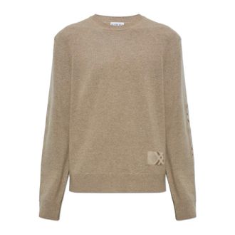 Burberry Jersey de Lana con Cuello Redondo - Knitwear - Hombre - Gris - M