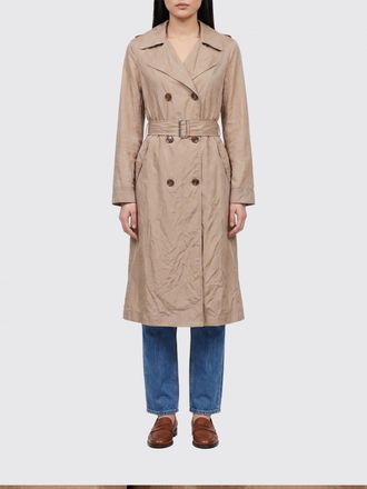 Moorer Trench doppiopetto in cotone