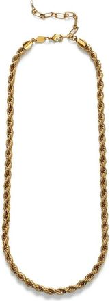 Anni Lu Golden Rope Necklace - Dames - Kettingen - Geel - ONE Size - Accessoires