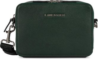 Lancaster Dubbele rits Satchel Delphino Lucas Groen - Heren - Schoudertassen - Groen - ONE Size - Leer - Tassen