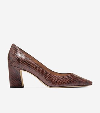Cole Haan Womens Blanche Snip Toe Pumps - Brown Size 10.5