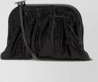 Benedetta Bruzziches embellished fabric clutch bag