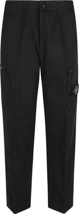 Stone Island Loose Pant - Heren - Straight fit broeken - Zwart - W32 - Broeken